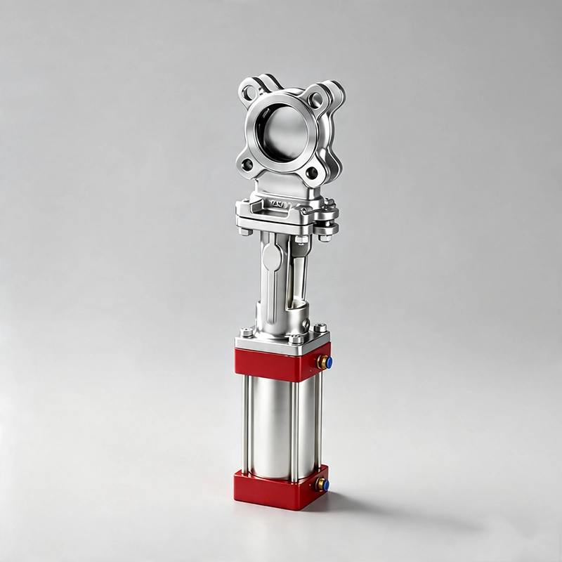 Pneumatic Wafer Knife Gate Valve